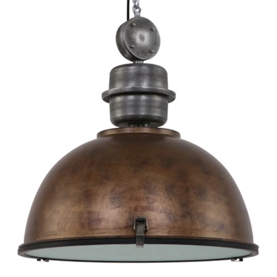 Hanglamp Bikkel 52cm brons/staal>Straluma Outlet