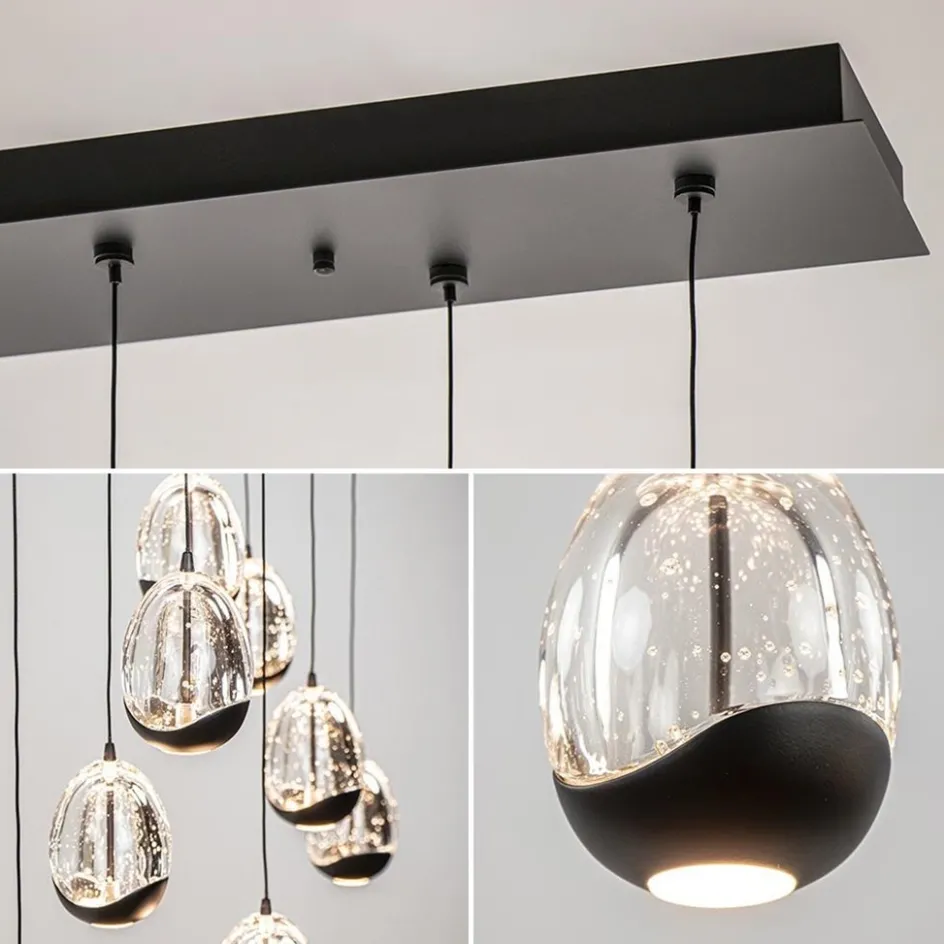Hanglamp Black Egg 8L zwart/helder>Straluma Sale