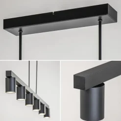 Hanglamp Bounce 6L 160cm zwart></noscript>Straluma New