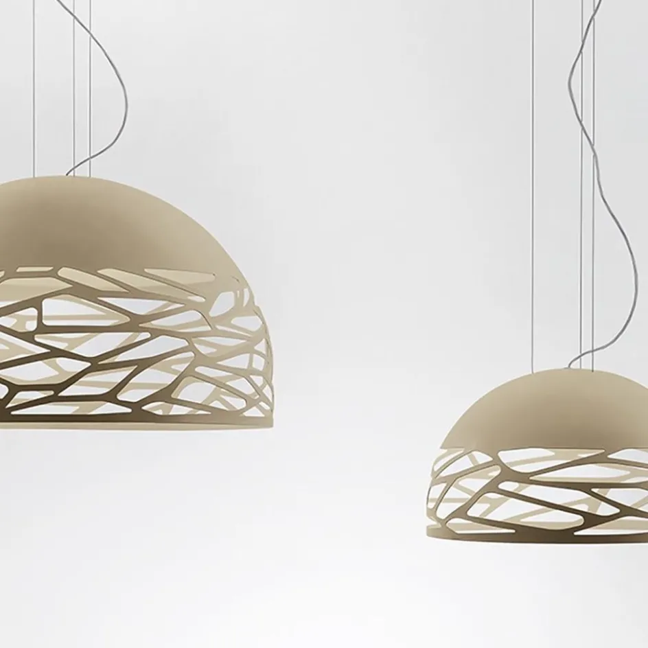 Hanglamp champagne 80 cm>Straluma