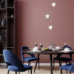 Hanglamp chroom/smoke glas 3-lichts><noscript><img width=