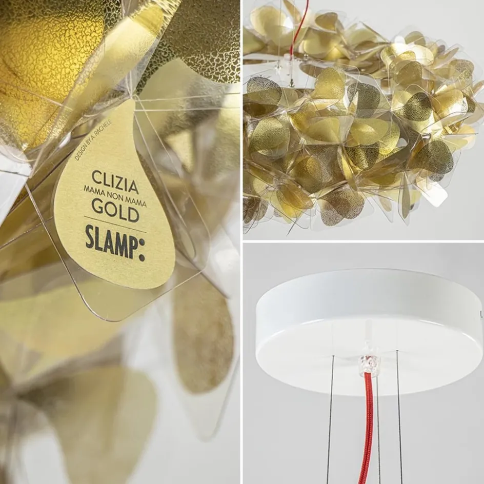 Hanglamp Clizia Mama Non Mama gold/red>Straluma