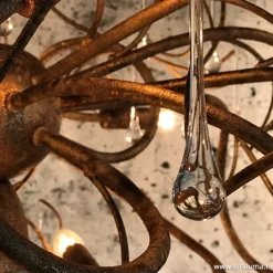 Hanglamp Como brons></noscript>Straluma Outlet