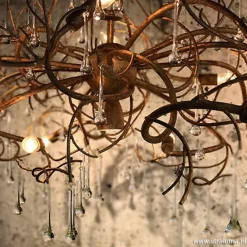 Hanglamp Como brons></noscript>Straluma Outlet