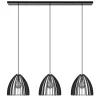 Hanglamp Dean 3-lichts zwart>Straluma