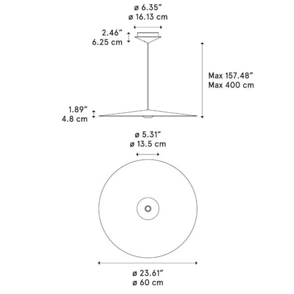 Hanglamp Diesel Living U.F.O. 60 sand>Straluma