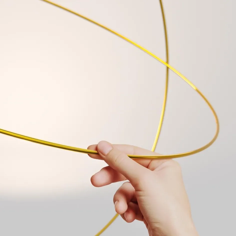 Hanglamp Elara 60cm goud/matgoud>Straluma Online