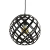 Hanglamp Emma bol zwart 40cm>Straluma Clearance