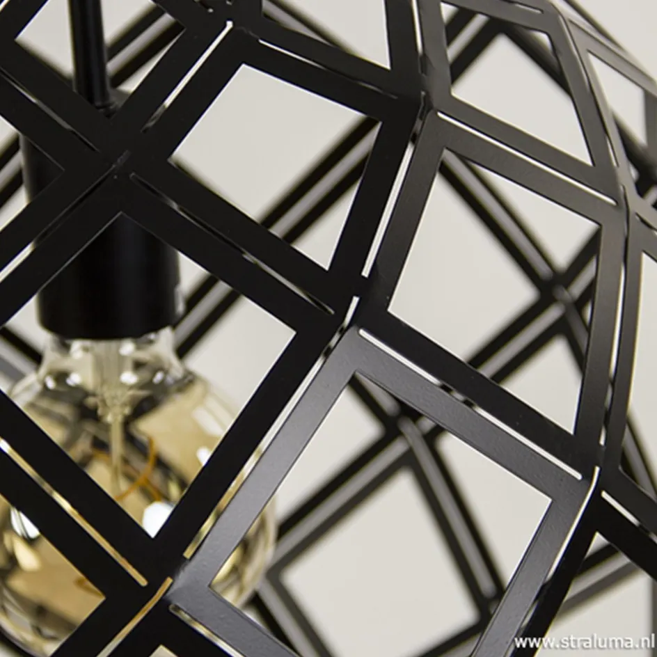 Hanglamp Emma bol zwart 40cm>Straluma Clearance