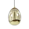 Hanglamp Golden Egg 1L zwart/goud>Straluma Sale
