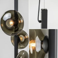 Hanglamp Hoseki verticaal zwart/smoke></noscript>Straluma Outlet