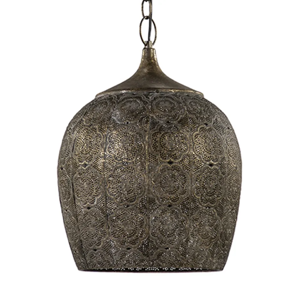 Hanglamp Kadiri antiek goud oosters>Straluma Online