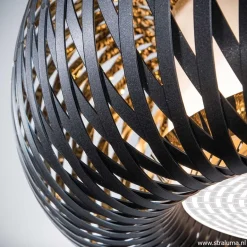 Hanglamp Kalatos zwart/goud 63cm>Straluma Sale