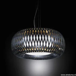 Hanglamp Kalatos zwart/goud 63cm></noscript>Straluma Sale