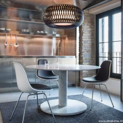 Hanglamp Kalatos zwart/goud 63cm></noscript>Straluma Sale