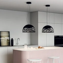 Hanglamp Kelly Dome zwart 50cm></noscript>Straluma Discount