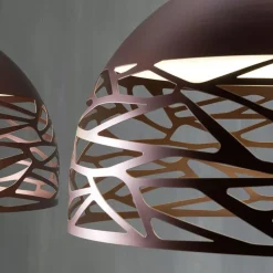 Hanglamp Kelly koepel brons 50cm><noscript><img width=