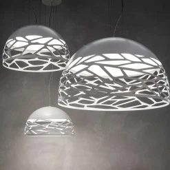 Hanglamp Kelly koepel 80cm wit></noscript>Straluma Discount