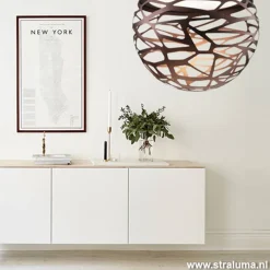 Hanglamp Kelly Sphere brons 40cm><noscript><img width=