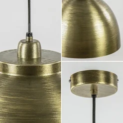 Hanglamp Kylie oud brons metaal 45 cm><noscript><img width=