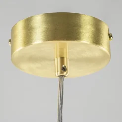 Hanglamp 4L brass met opaal bolglas></noscript>Straluma Hot