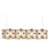 Hanglamp La Lollo linear 140 goud>Straluma New