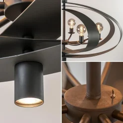 Hanglamp Malibu industrial dark><noscript><img width=