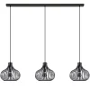 Hanglamp Onion 3L draad zwart>Straluma