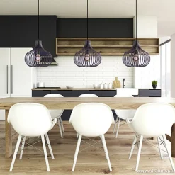 Hanglamp Onion 3L draad zwart><noscript><img width=