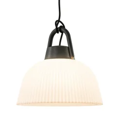 Hanglamp outdoor antraciet met wit IP65></noscript>Straluma Online