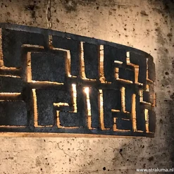 Hanglamp Pablo ovaal ambachtelijk zilver></noscript>Straluma Online