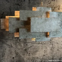 Hanglamp rechthoek speels antiek zilver>Straluma Discount