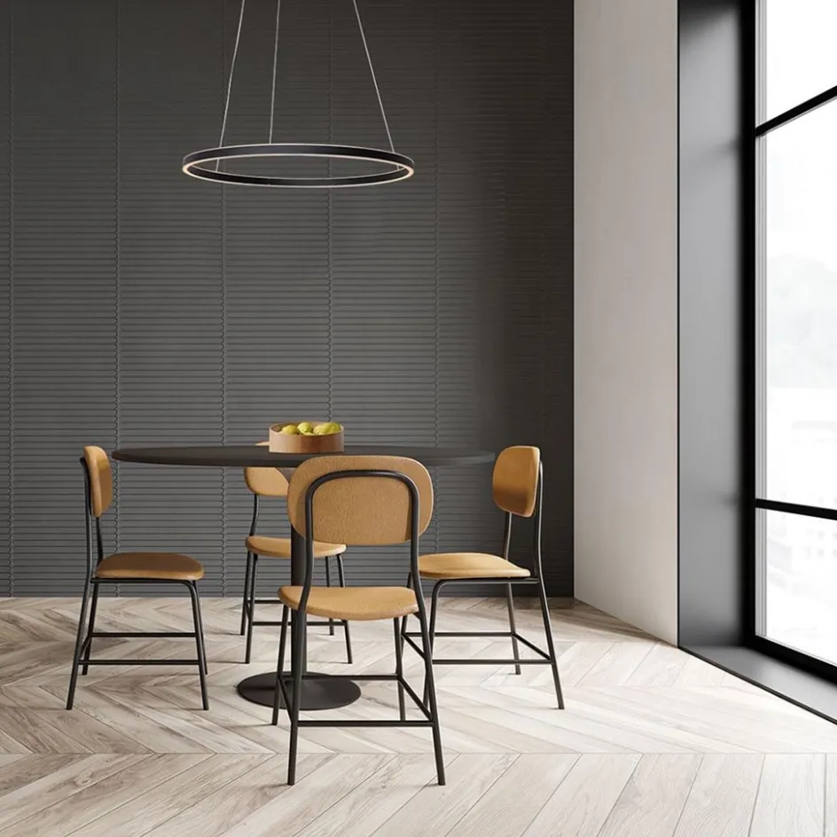 Hanglamp Ringlux zwart>Straluma Hot