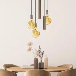 Hanglamp Riva 5l rond platinum><noscript><img width=