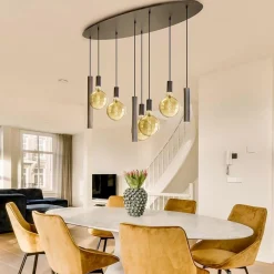 Hanglamp Riva ovaal 8L platinum><noscript><img width=