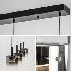 Hanglamp Salerno 4L zwart/gradient smoke></noscript>Straluma Best