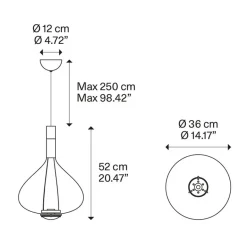 Hanglamp Sky-Fall groot transparant></noscript>Straluma Hot