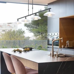 Hanglamp Sovereign 4l zwart met dimmer><noscript><img width=