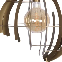 Hanglamp Terra 60cm oud messing>Straluma Outlet