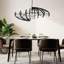 Hanglamp Terra ovaal zwart></noscript>Straluma Hot