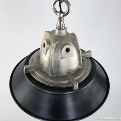 Hanglamp Tuk industrieel 41cm zwart/staal><noscript><img width=
