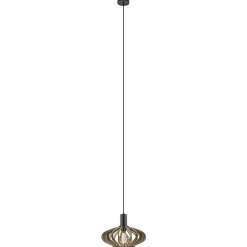 Hanglamp Ufo naturel hout 35cm>Straluma New