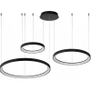 Hanglamp Vidal 3 ringen zwart>Straluma Hot
