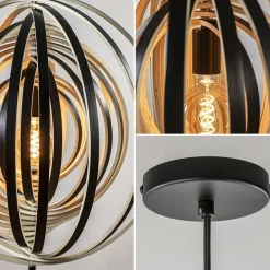 Hanglamp Woody 59 zwart/naturel hout></noscript>Straluma Hot