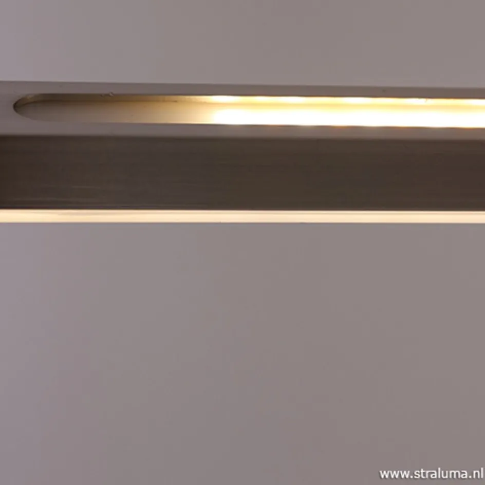 Hanglamp zwart balk 2xpushdimmer CCT>Straluma Discount