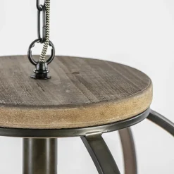 Hanglamp zwart industrieel open frame><noscript><img width=