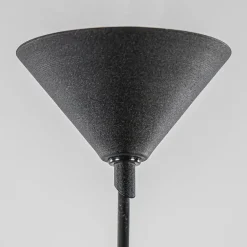 Hanglamp zwart met helder glazen bol 30 cm><noscript><img width=