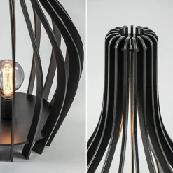 Houten tafel/vloerlamp mat zwart></noscript>Straluma Clearance