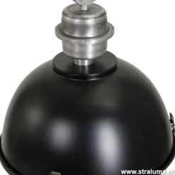 Industriele hanglamp zwart voor eettafel><noscript><img width=