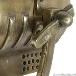 Industriele vloerlamp driepoot brons antiek>Straluma Best